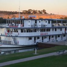 Boat at Murray Bridge