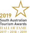 Logo of 2019 SA Tourism Awards Winner and Hall of Fame Inductee
