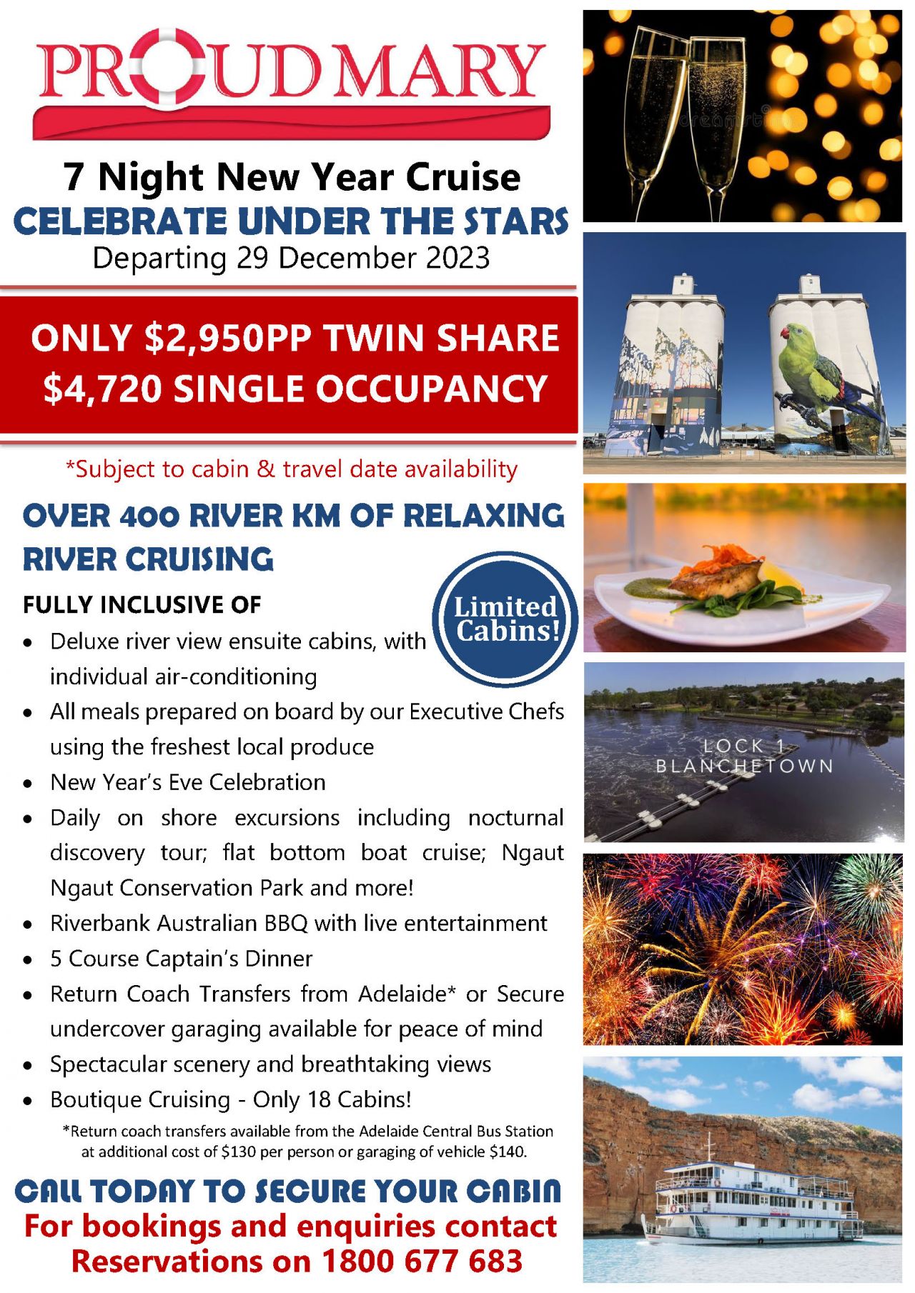 New Year Cruise Flyer 2023