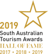 Logo of 2019 SA Tourism Awards Winner and Hall of Fame Inductee